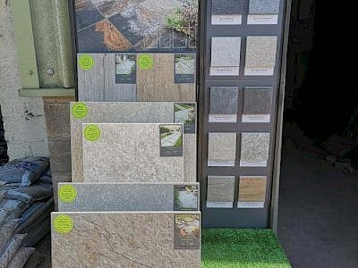 Porcelain outdoor and indoor tiles